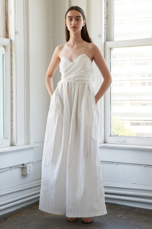 THINK ABOUT ME WOVEN JUMPSUIT Flying Tomato