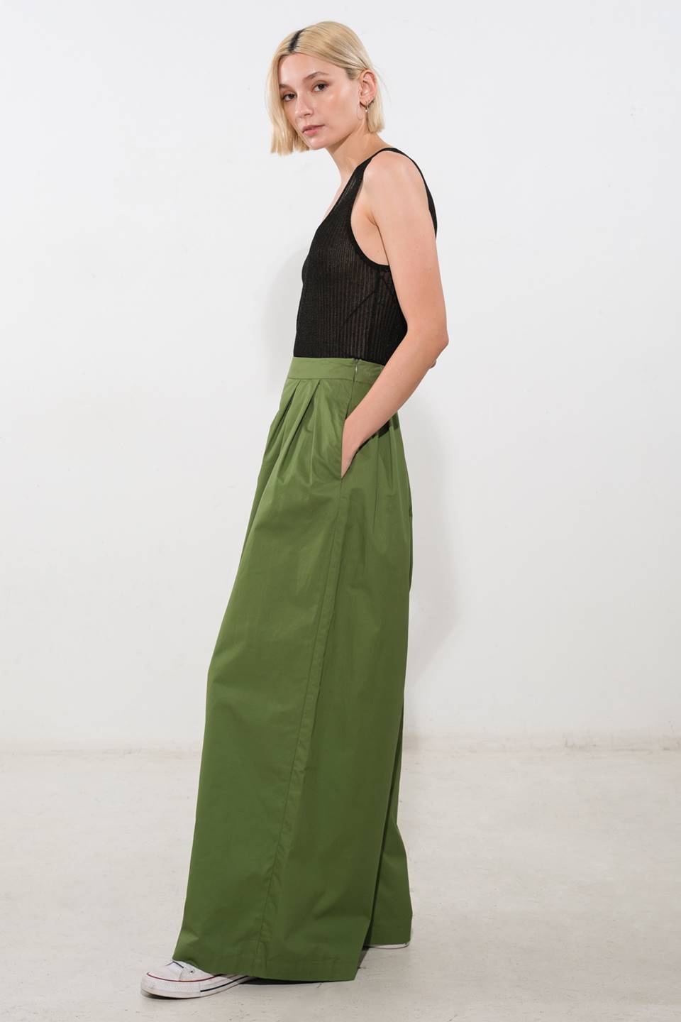 IT'S PERFECT TIMING WOVEN PANTS Flying Tomato