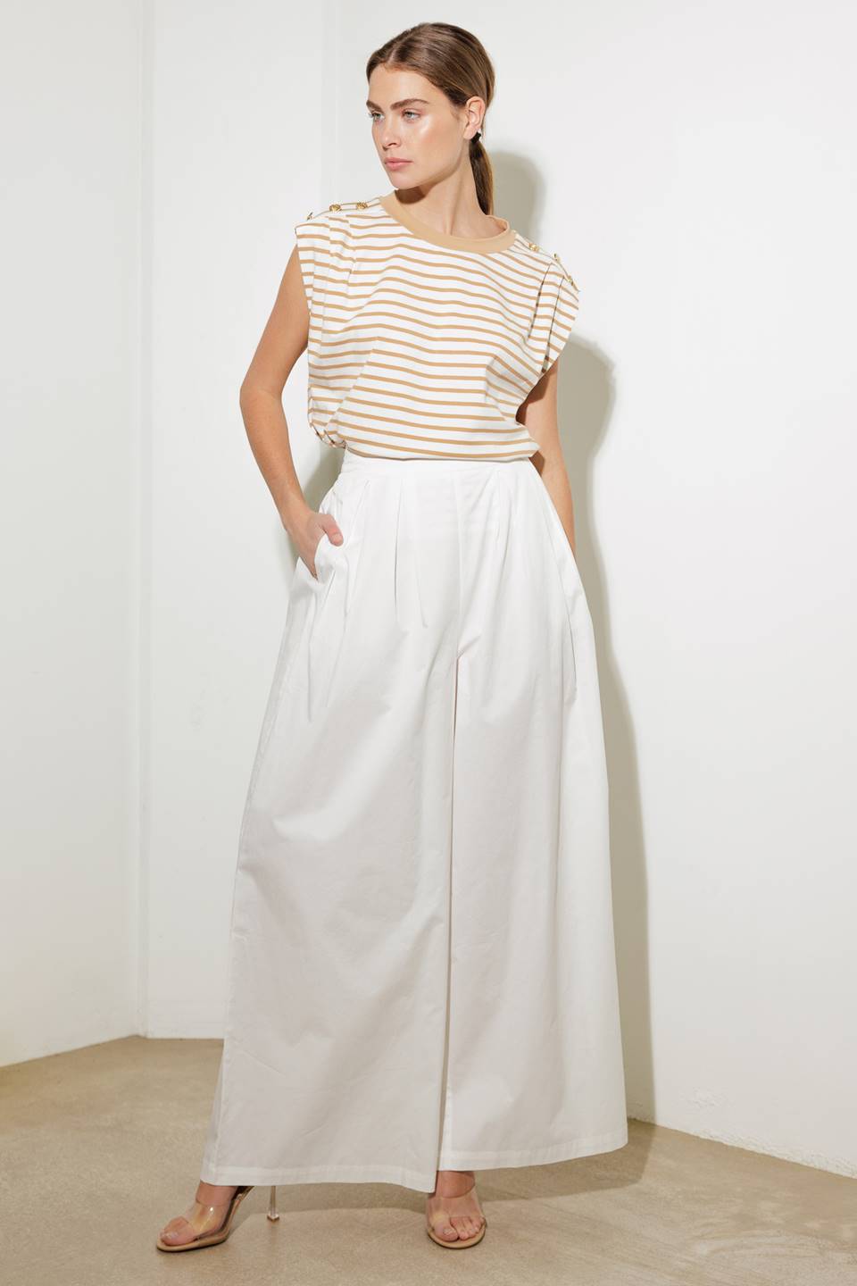 IT'S PERFECT TIMING WOVEN PANTS Flying Tomato