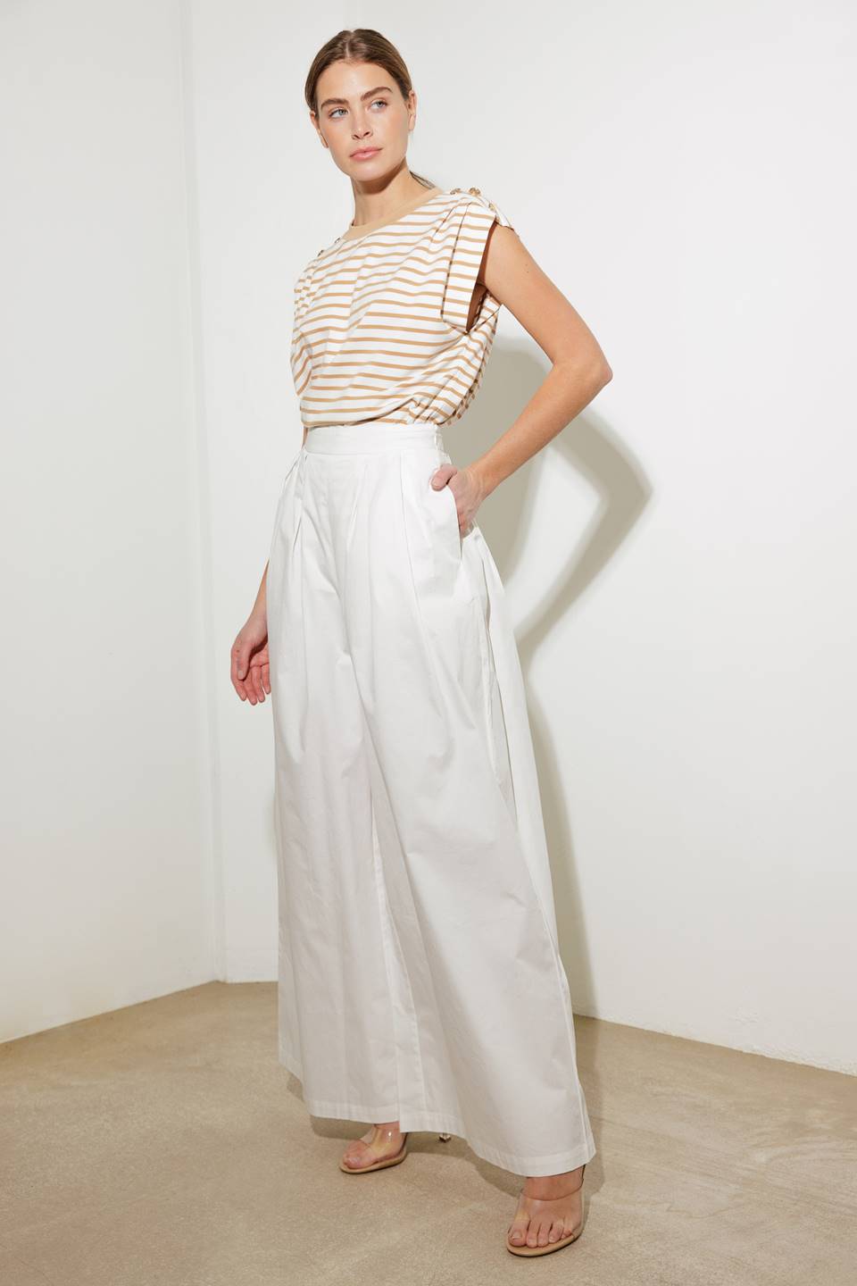 IT'S PERFECT TIMING WOVEN PANTS Flying Tomato