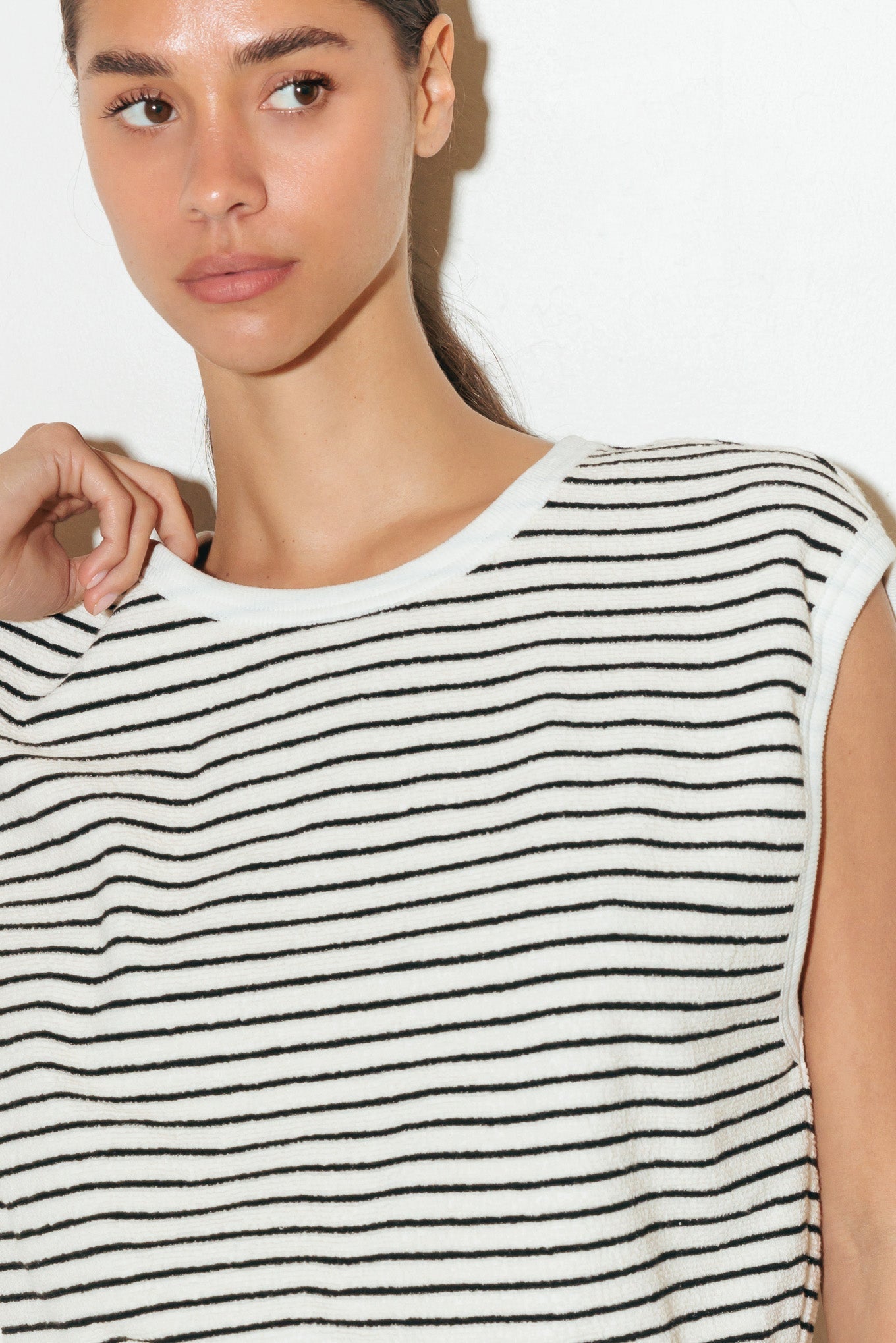 SUNSET COVE STRIP ROMPER Flying Tomato