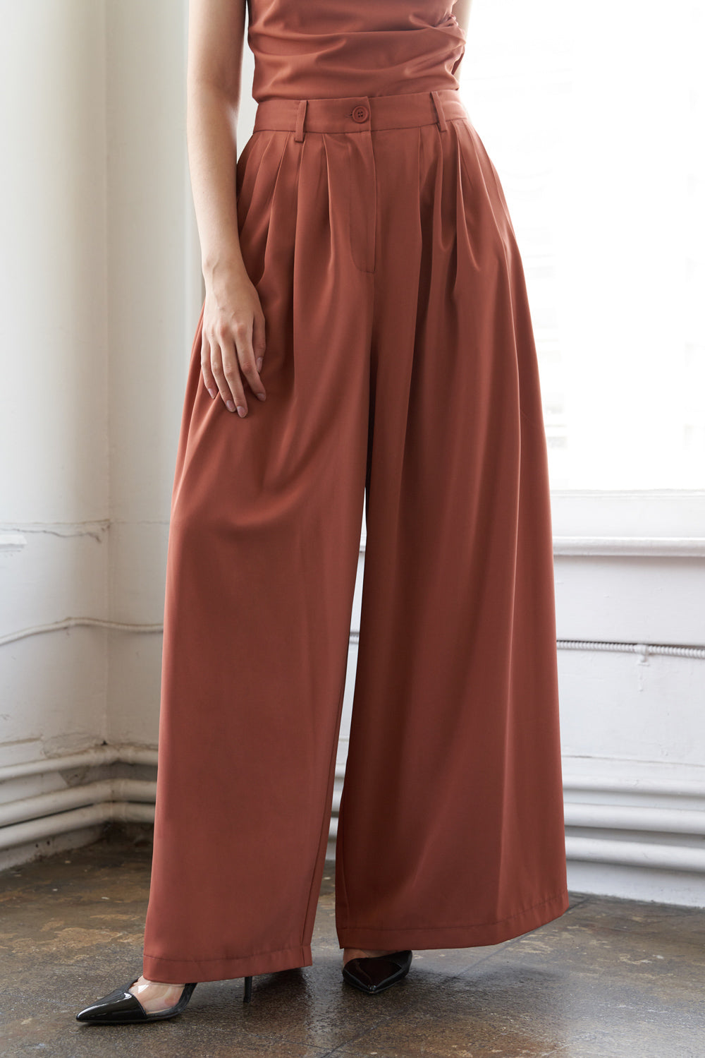 BIRDS SINGING WOVEN PANTS Flying Tomato