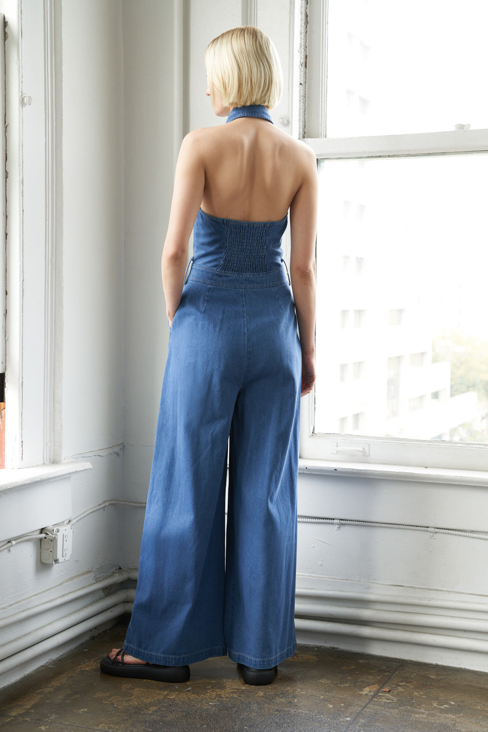 SERENE SEASONS DENIM JUMPSUIT