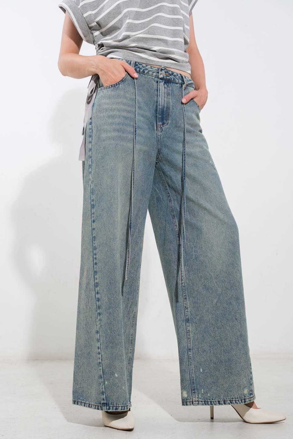 INSPIRING ALLURE DENIM PANTS Flying Tomato