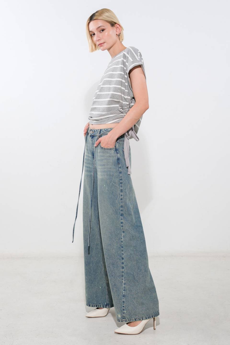 INSPIRING ALLURE DENIM PANTS Flying Tomato