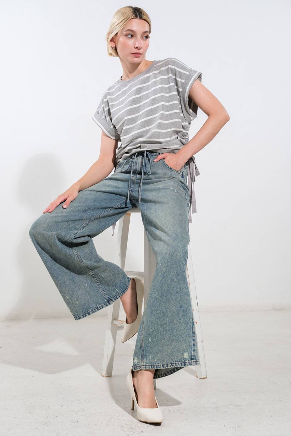 INSPIRING ALLURE DENIM PANTS Flying Tomato