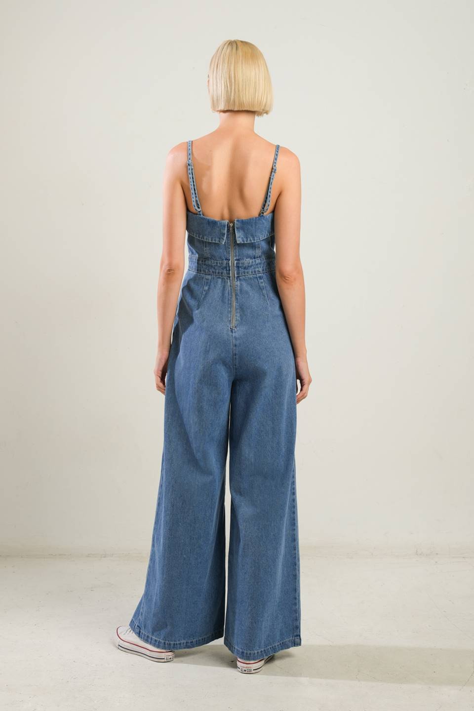 URBAN ELEGANCE DENIM JUMPSUIT Flying Tomato