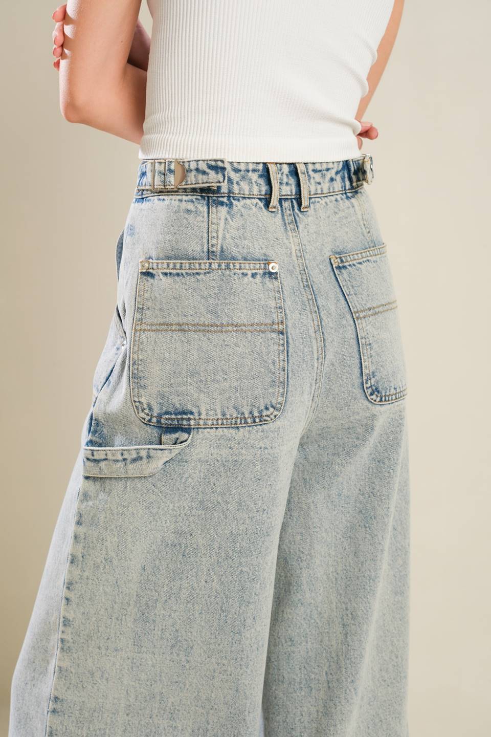 IF I KNOW ME DENIM PANTS Flying Tomato