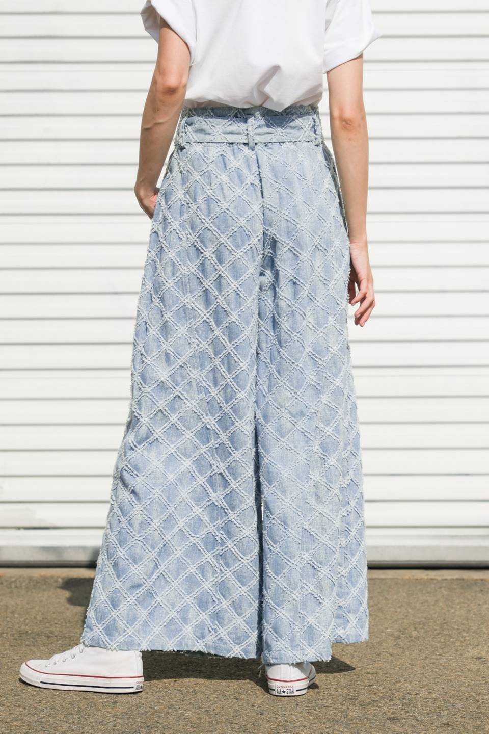 UNFOLDING CHAPTER DENIM PANTS Flying Tomato