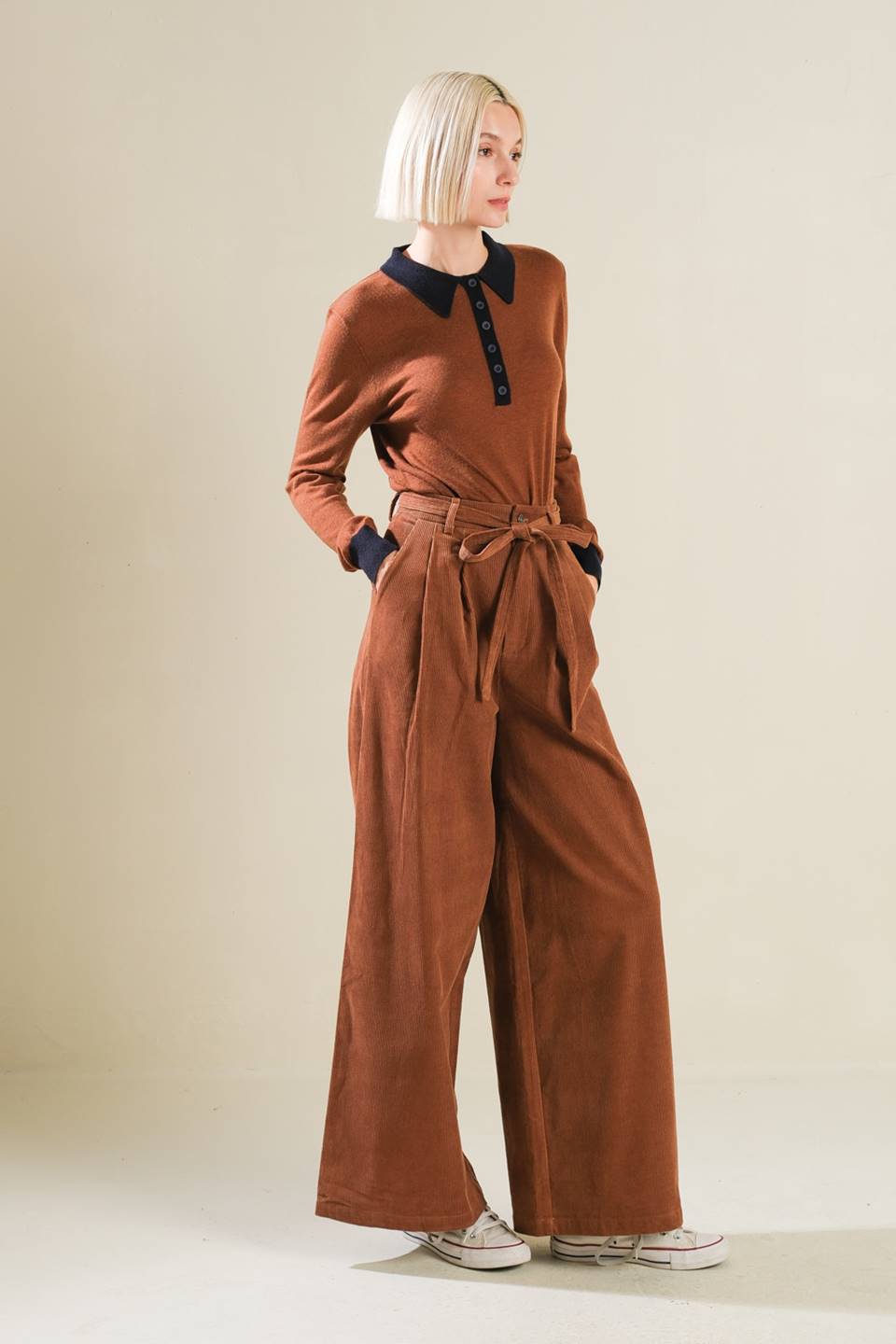 THE FAME WOVEN PANTS Flying Tomato