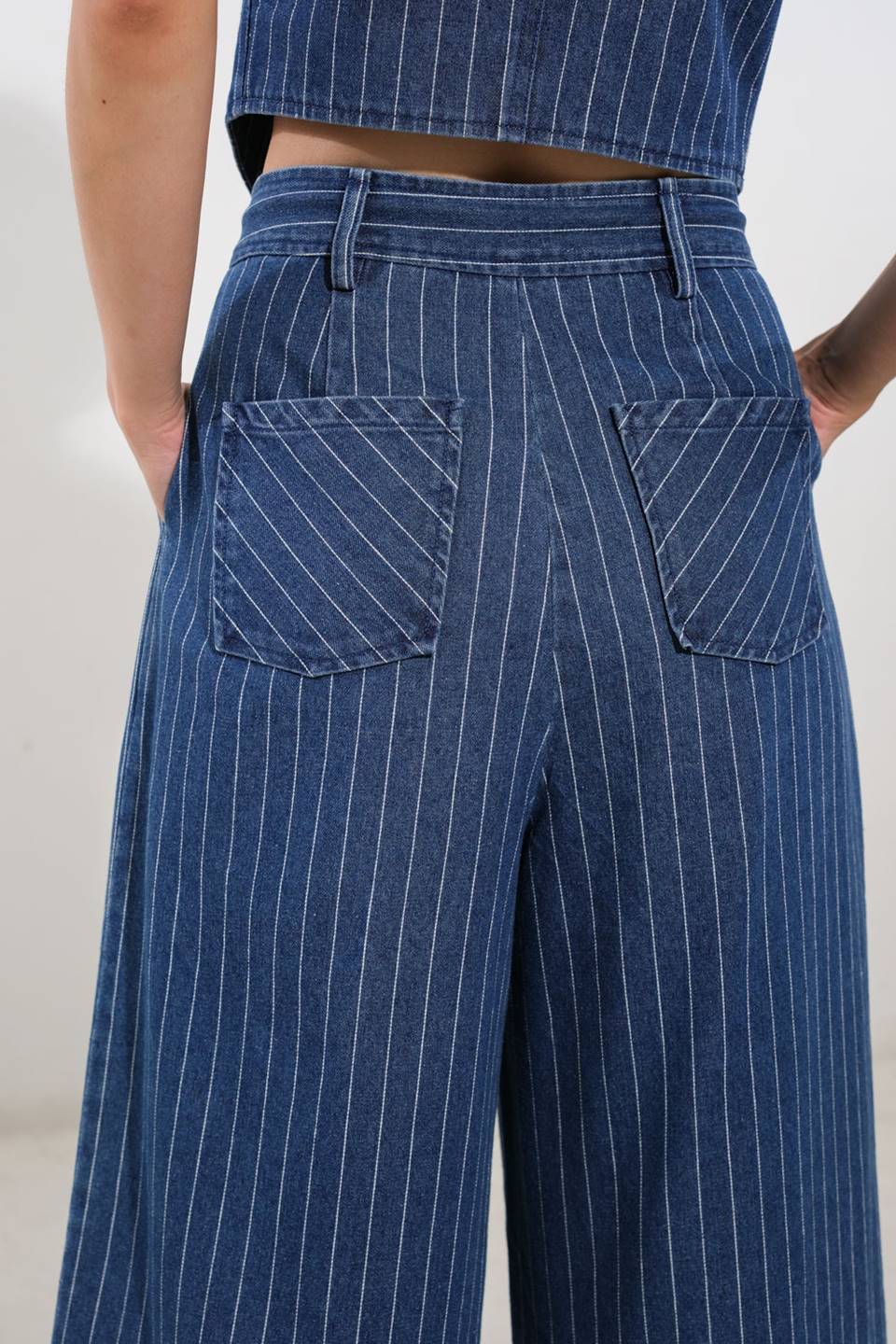 I STILL BELIEVE DENIM PANTS Flying Tomato