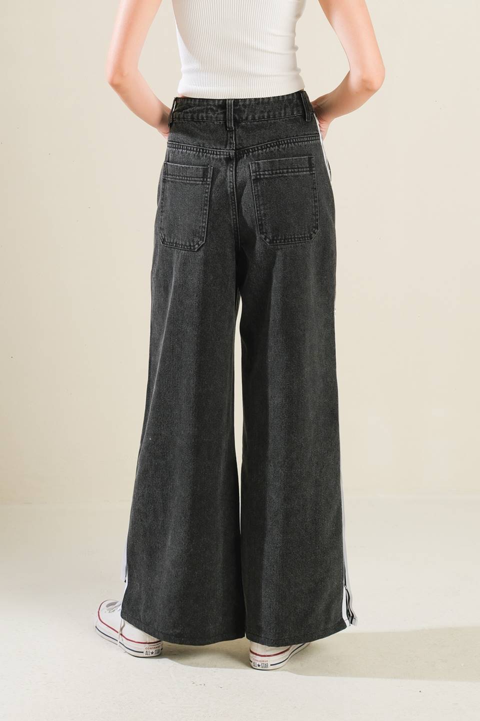 ELEGANT ELEVATION DENIM PANTS Flying Tomato