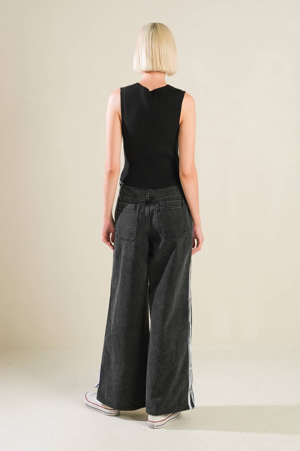 ELEGANT ELEVATION DENIM PANTS Flying Tomato