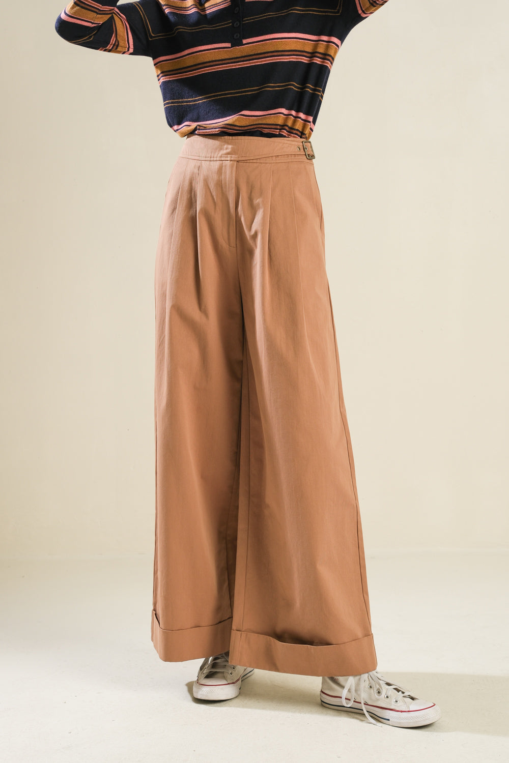 THE TIME IS RIGHT WOVEN PANTS Flying Tomato