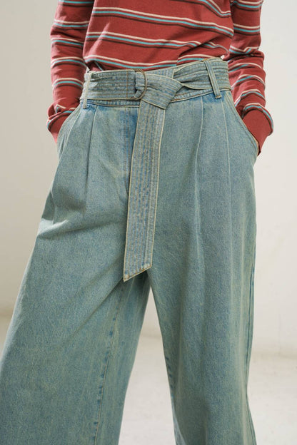 THINK OF ME DENIM PANTS