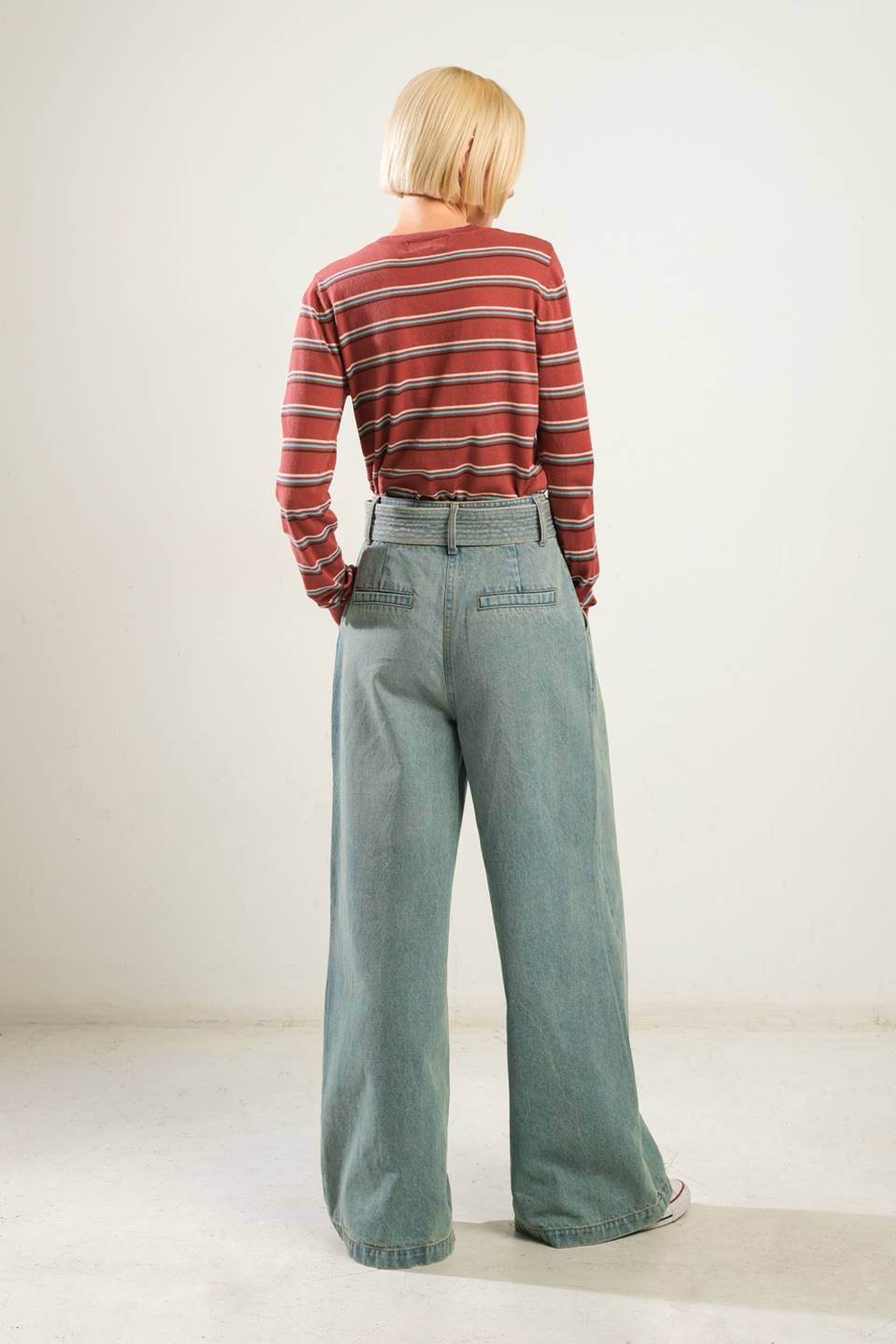 THINK OF ME DENIM PANTS