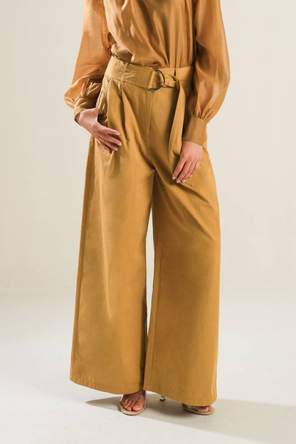 ELEGANCE UNVEILED WOVEN PANTS