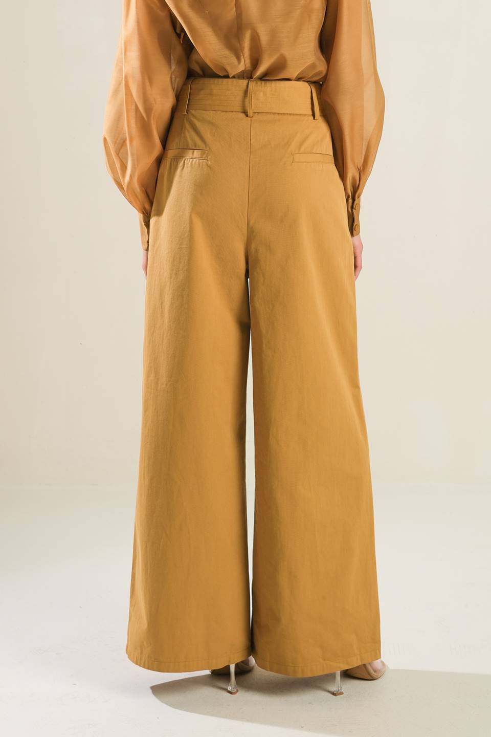 ELEGANCE UNVEILED WOVEN PANTS