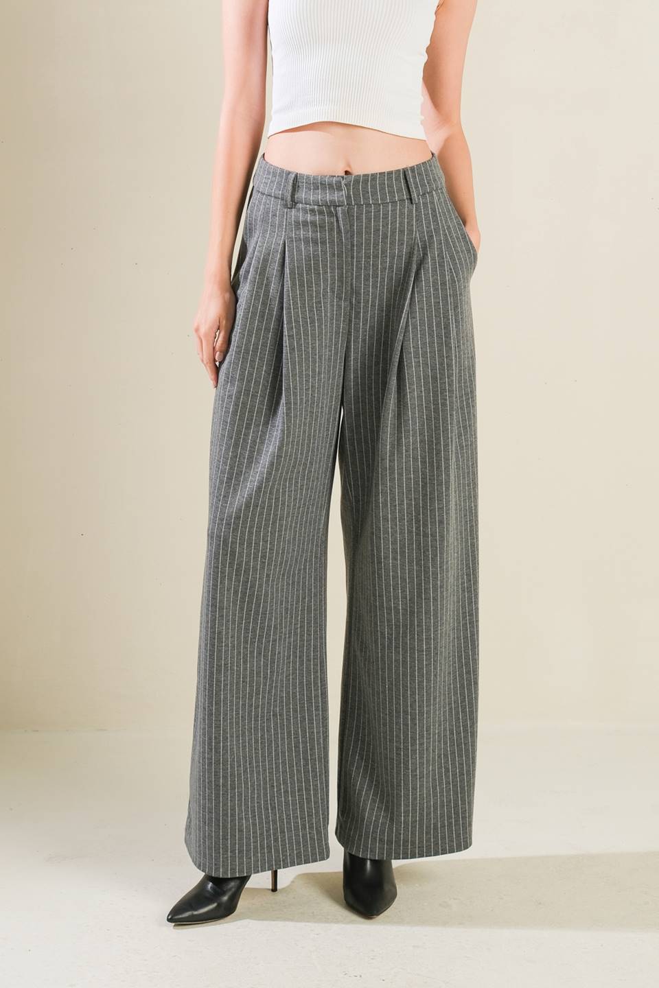 WANNA BE LOVED WOVEN PANTS