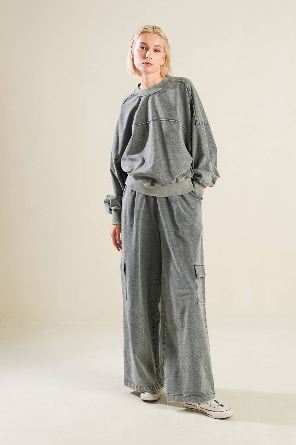 TOGETHER FOREVERMORE KNIT PANTS Flying Tomato