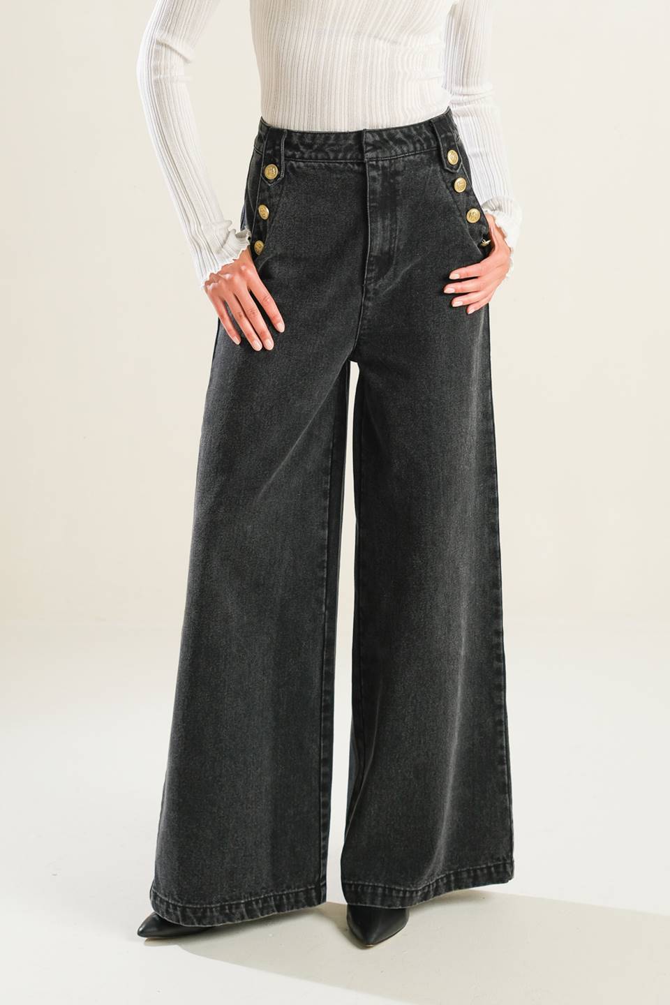 MYSTIC SANDS DENIM PANTS