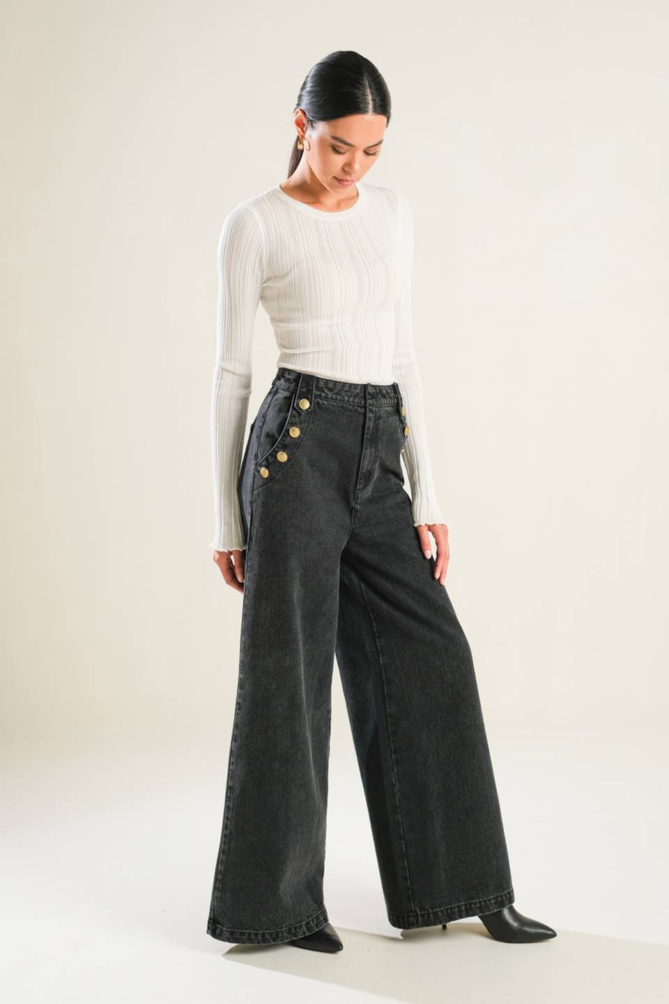 MYSTIC SANDS DENIM PANTS Flying Tomato