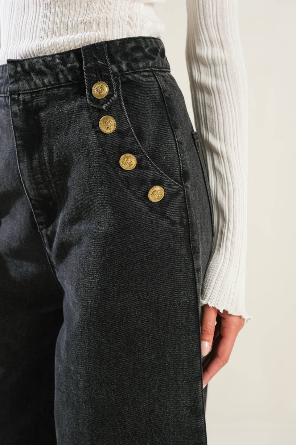 MYSTIC SANDS DENIM PANTS Flying Tomato