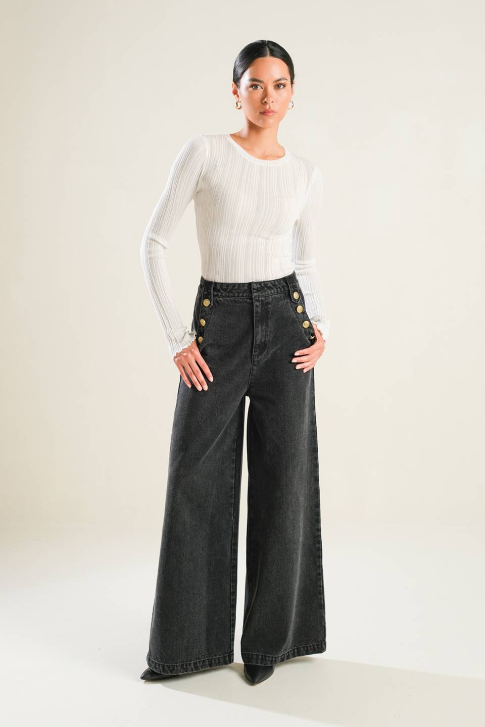 MYSTIC SANDS DENIM PANTS Flying Tomato