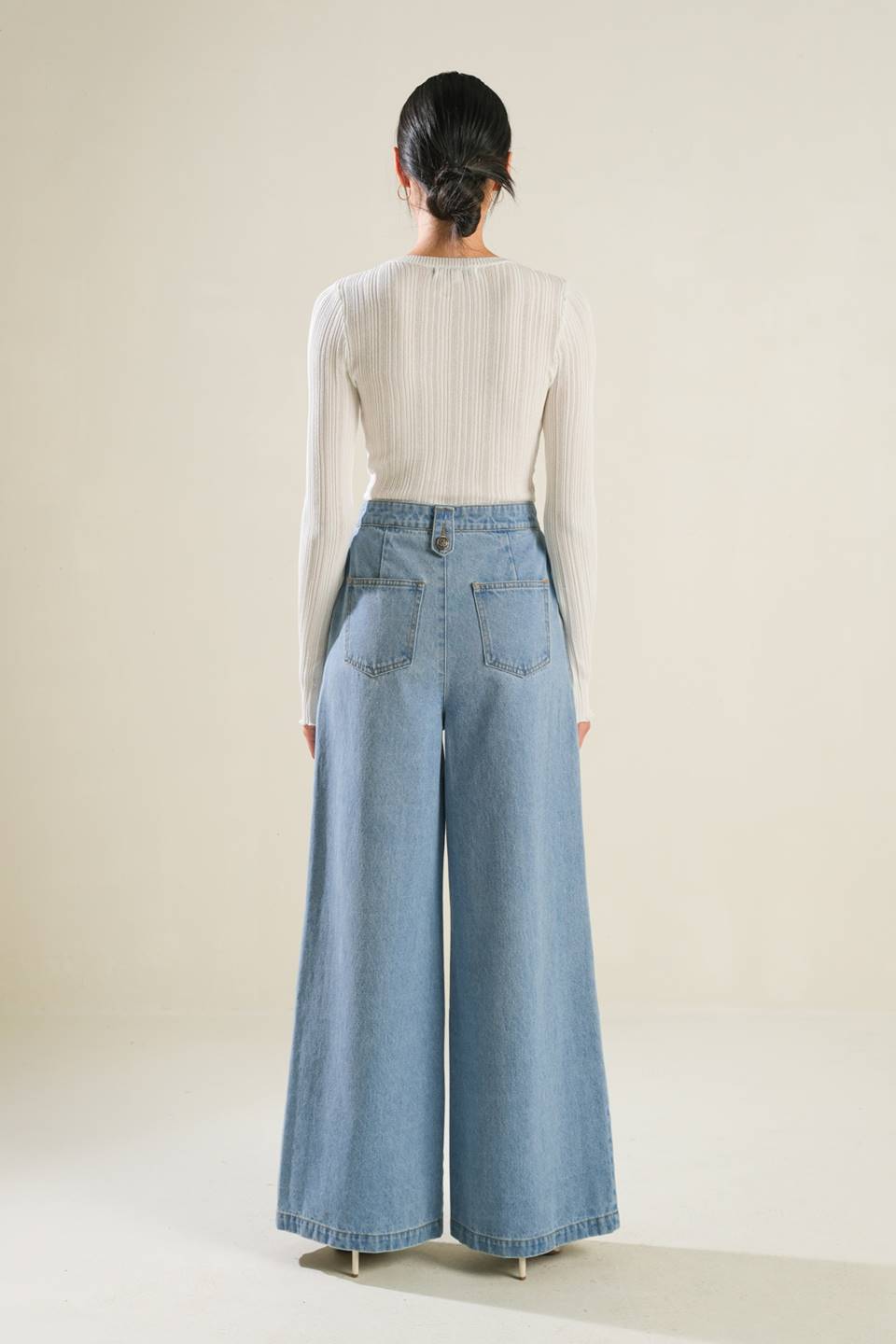 ADVENTURE AWAITS DENIM PANTS Flying Tomato