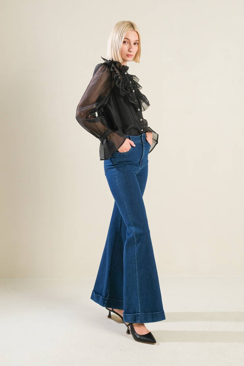 OUR GREATEST LOVE DENIM PANTS Flying Tomato