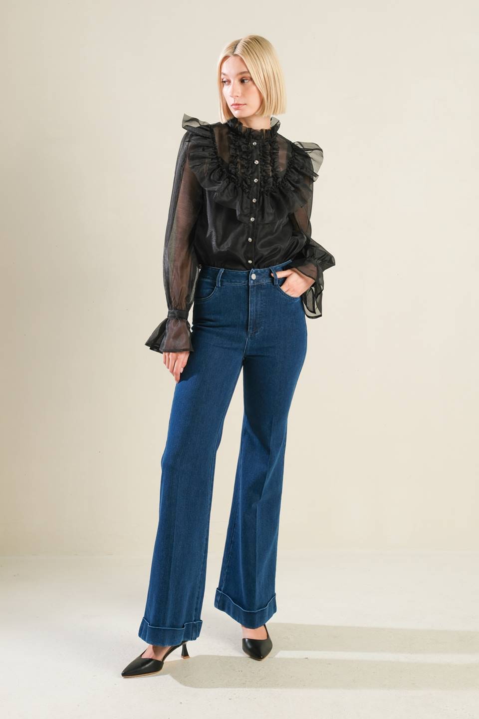 OUR GREATEST LOVE DENIM PANTS Flying Tomato