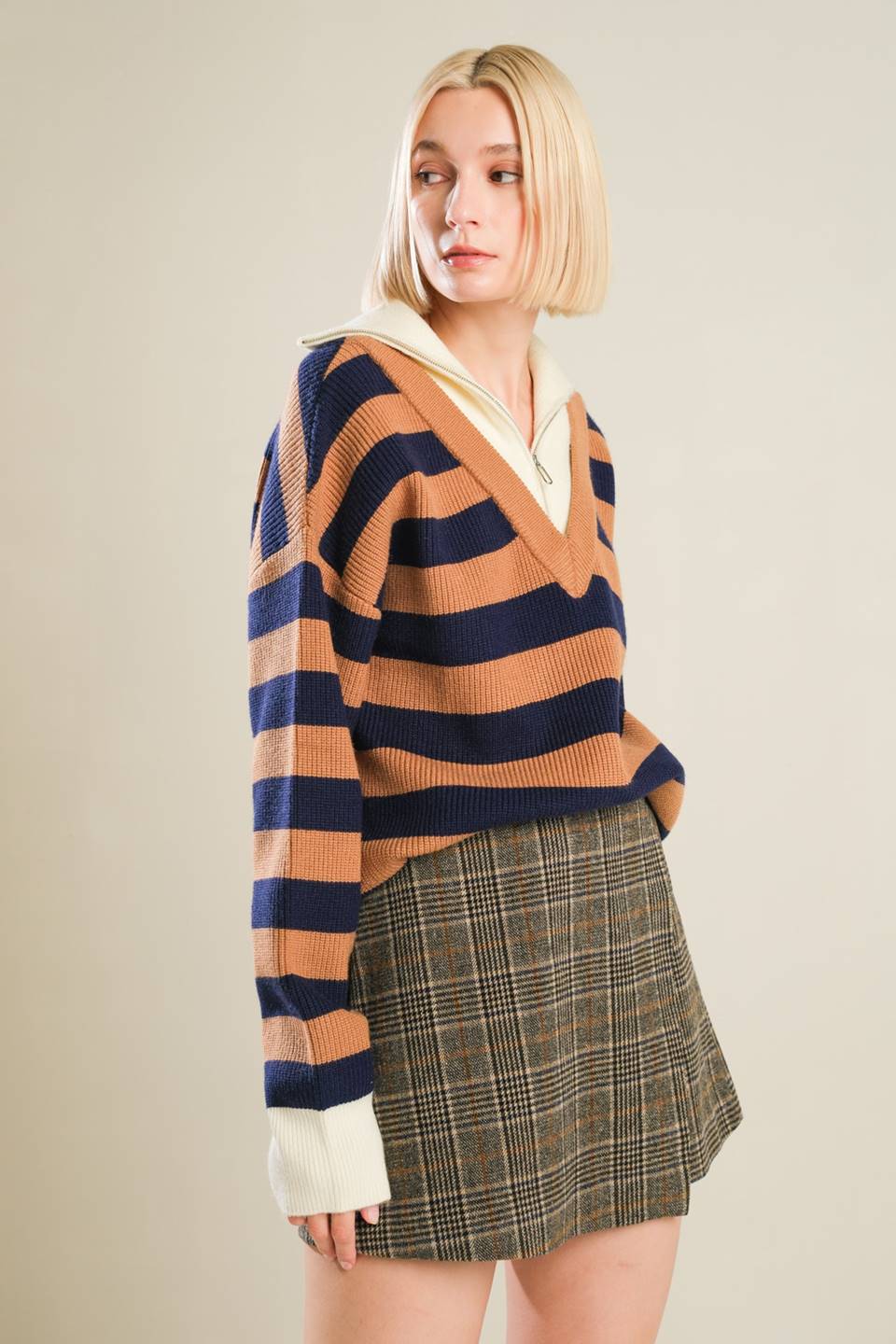 ETERNAL DEVOTION PLAID SKORT Flying Tomato