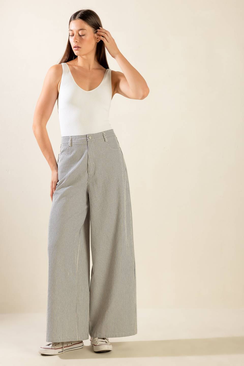 HONESTLY LOVE YOU TWILL PANTS Flying Tomato