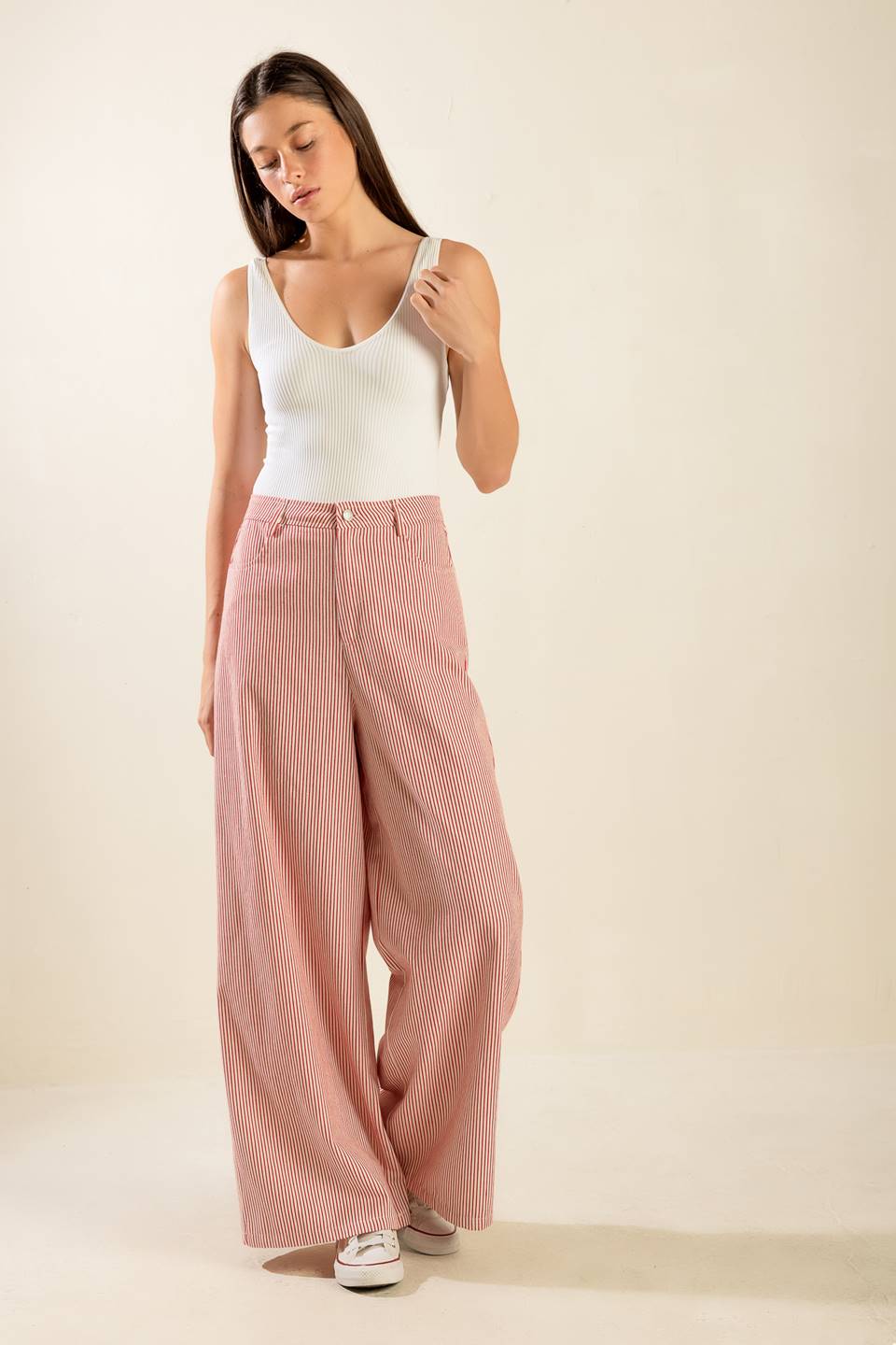 HONESTLY LOVE YOU TWILL PANTS Flying Tomato