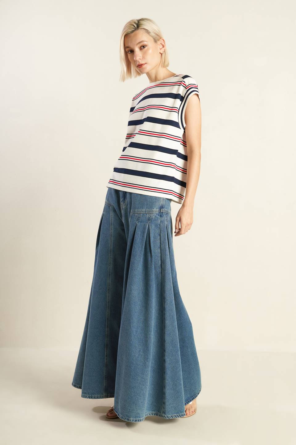 EFFORTLESS EDGE DENIM PANTS Flying Tomato