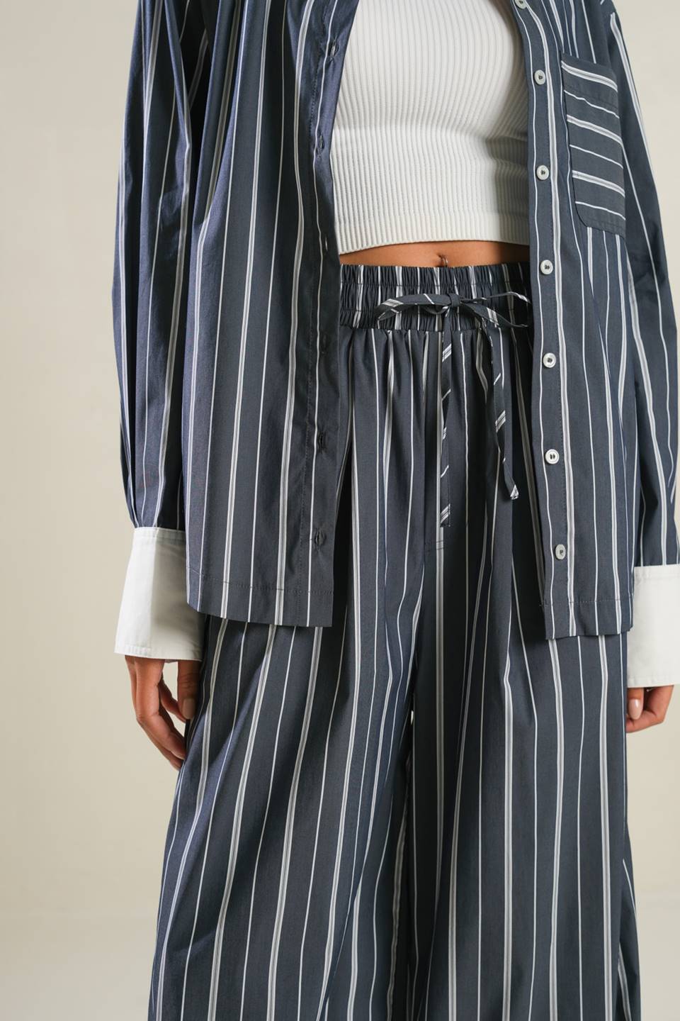 BEHIND THE GRIN WOVEN PANTS Flying Tomato