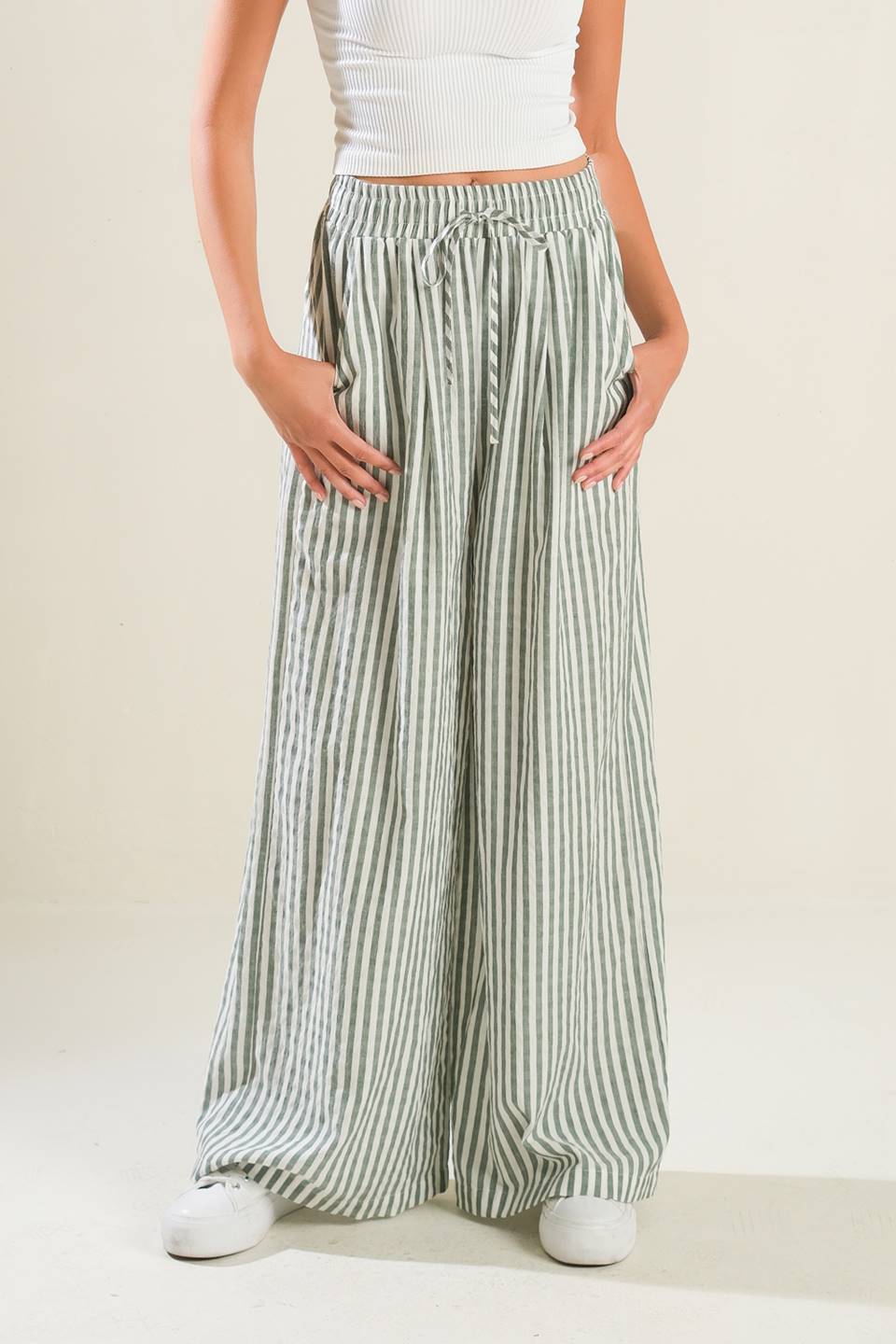 WISHFUL THINKING WOVEN PANTS