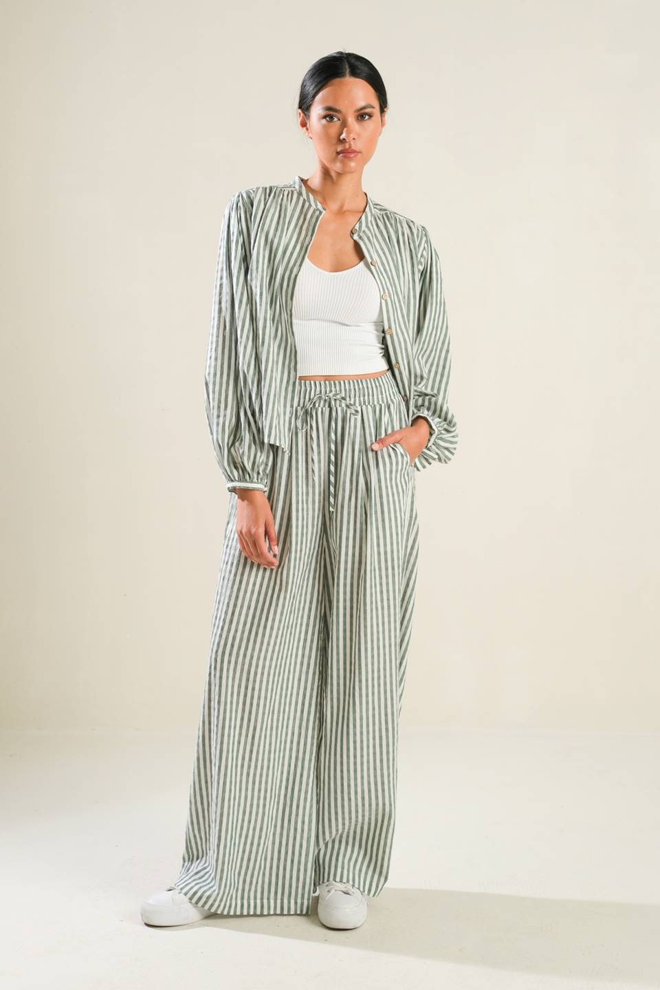 WISHFUL THINKING WOVEN PANTS