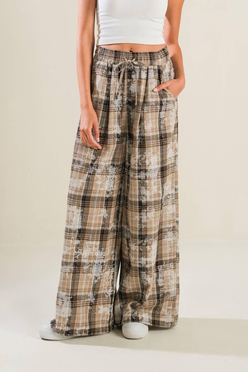 TIMELESS CHARM WOVEN PANTS Flying Tomato