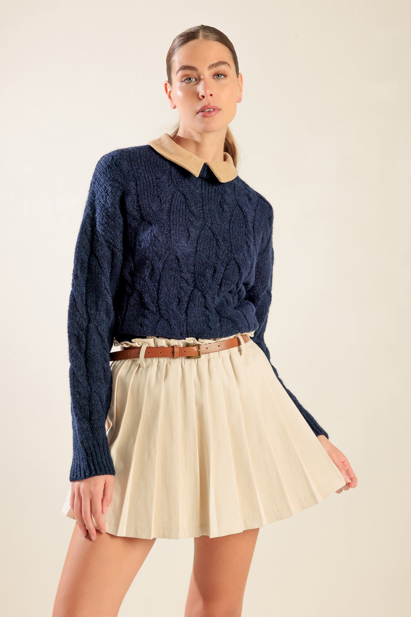 ONLY IN MY HEART WOVEN SKORT Flying Tomato