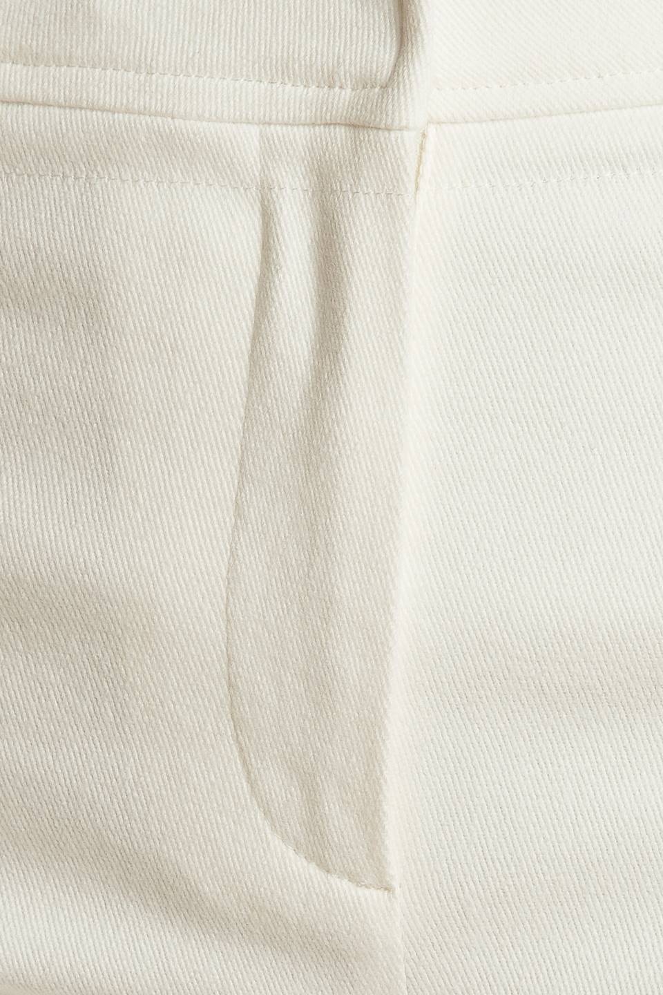 LILY PETAL WHITE WOVEN PANTS Flying Tomato