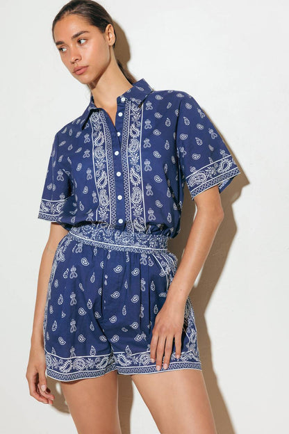 SUNKISSED MEADOW WOVEN SHORT