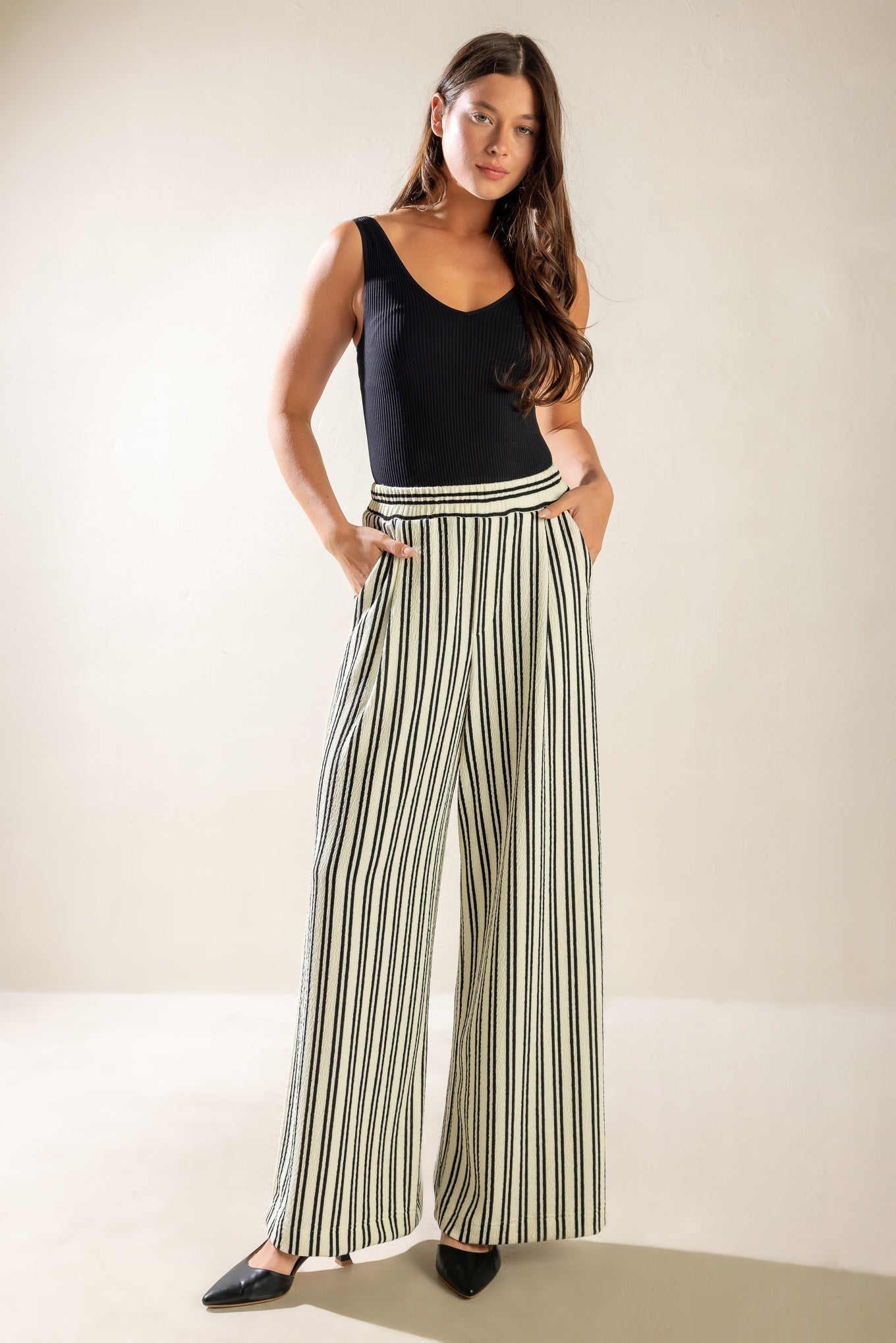 IN THE QUIET SHADE WOVEN PANTS Flying Tomato
