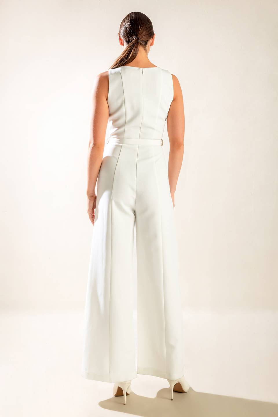 That's So True Woven Jumpsuit With Wide Leg Design