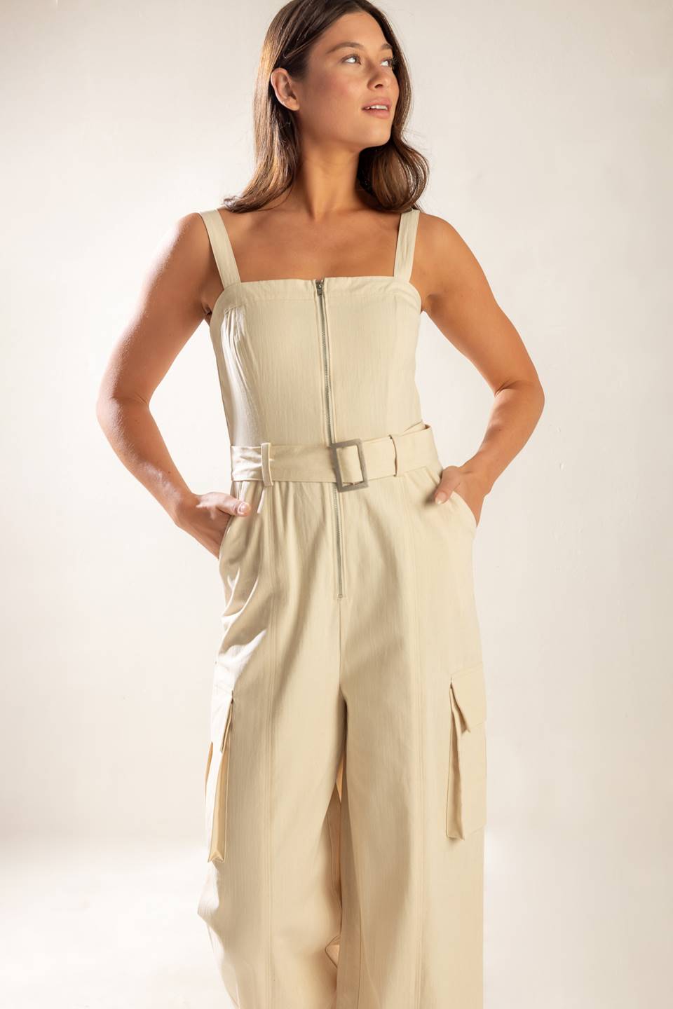 LOVE SOMEBODY WOVEN JUMPSUIT Flying Tomato