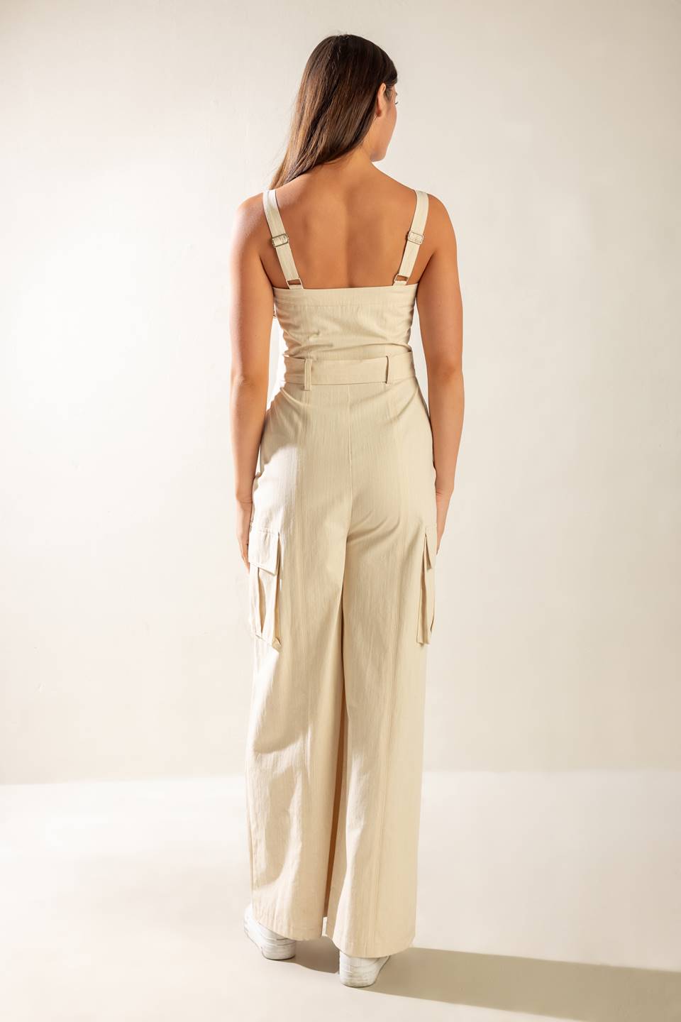LOVE SOMEBODY WOVEN JUMPSUIT Flying Tomato