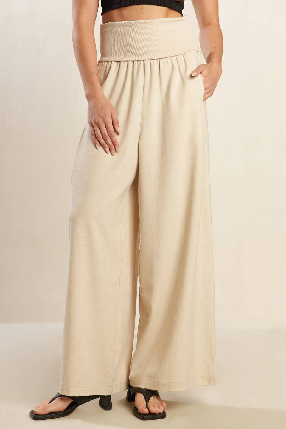 Go With Grace Woven Pants for Effortless Style