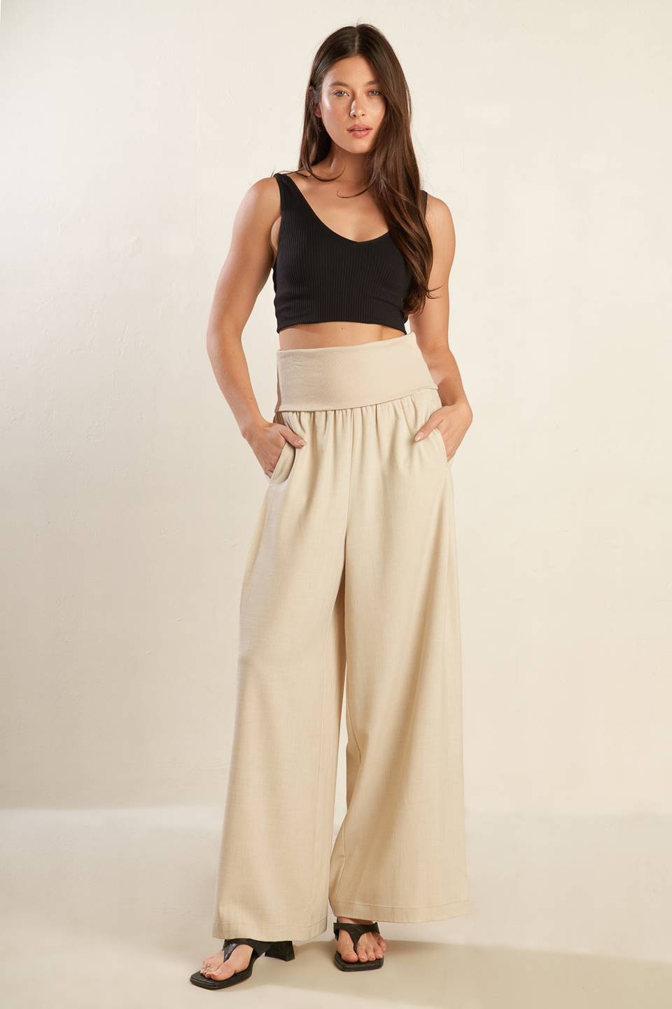 GO WITH GRACE WOVEN PANTS