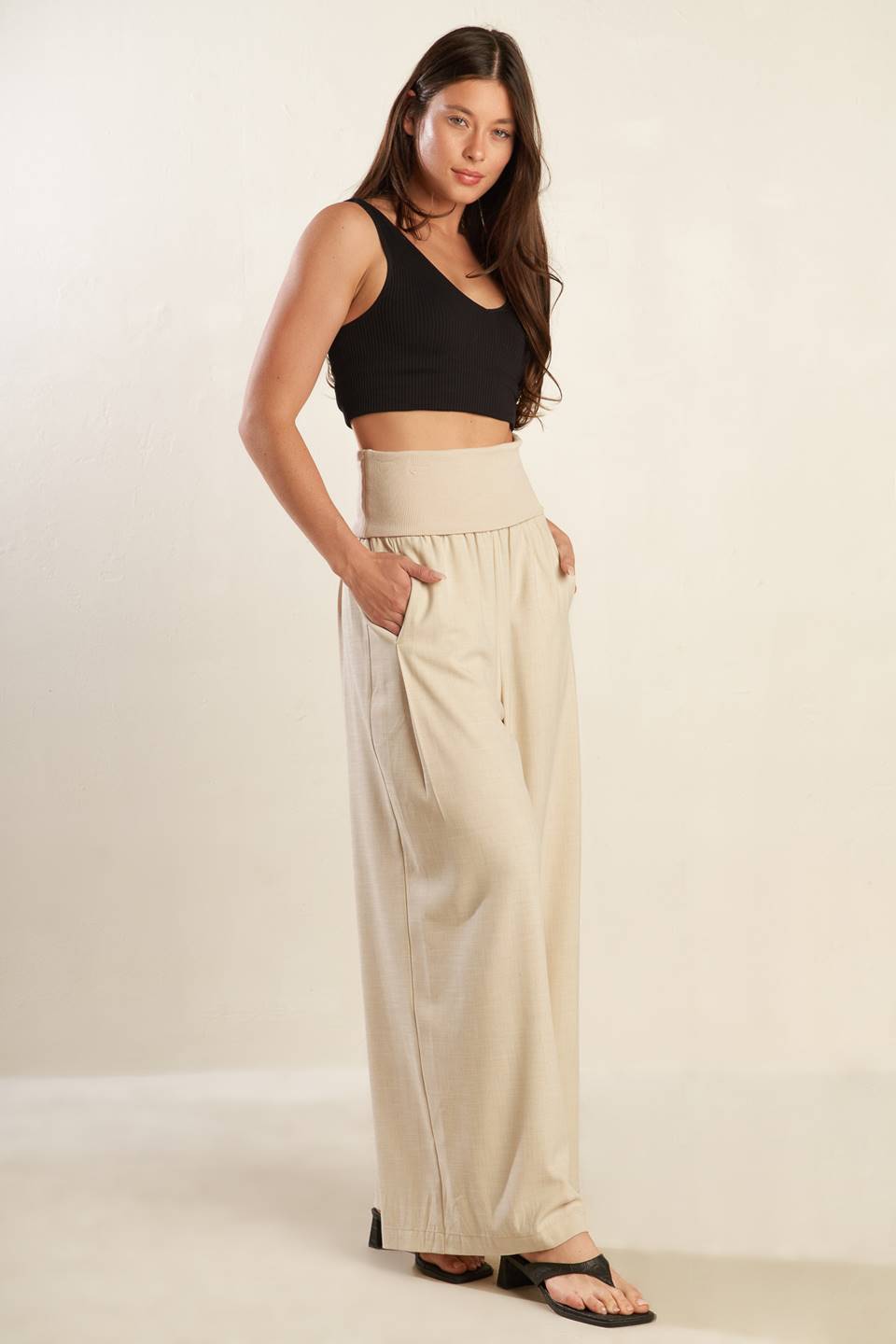 Go With Grace Woven Pants for Effortless Style