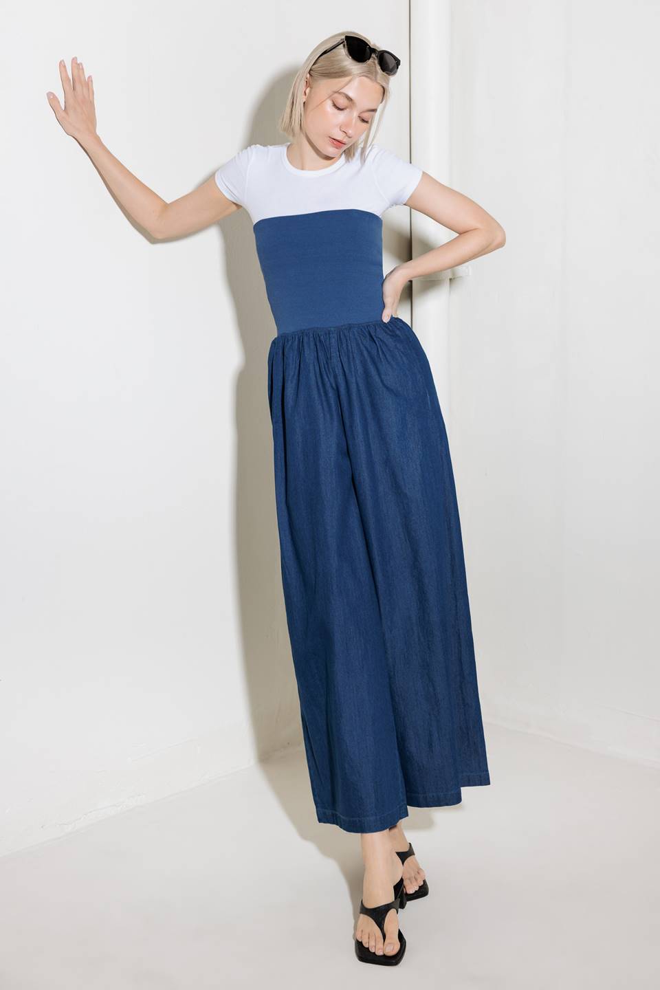 WALK EASY IN INDIGO DENIM PANTS Flying Tomato